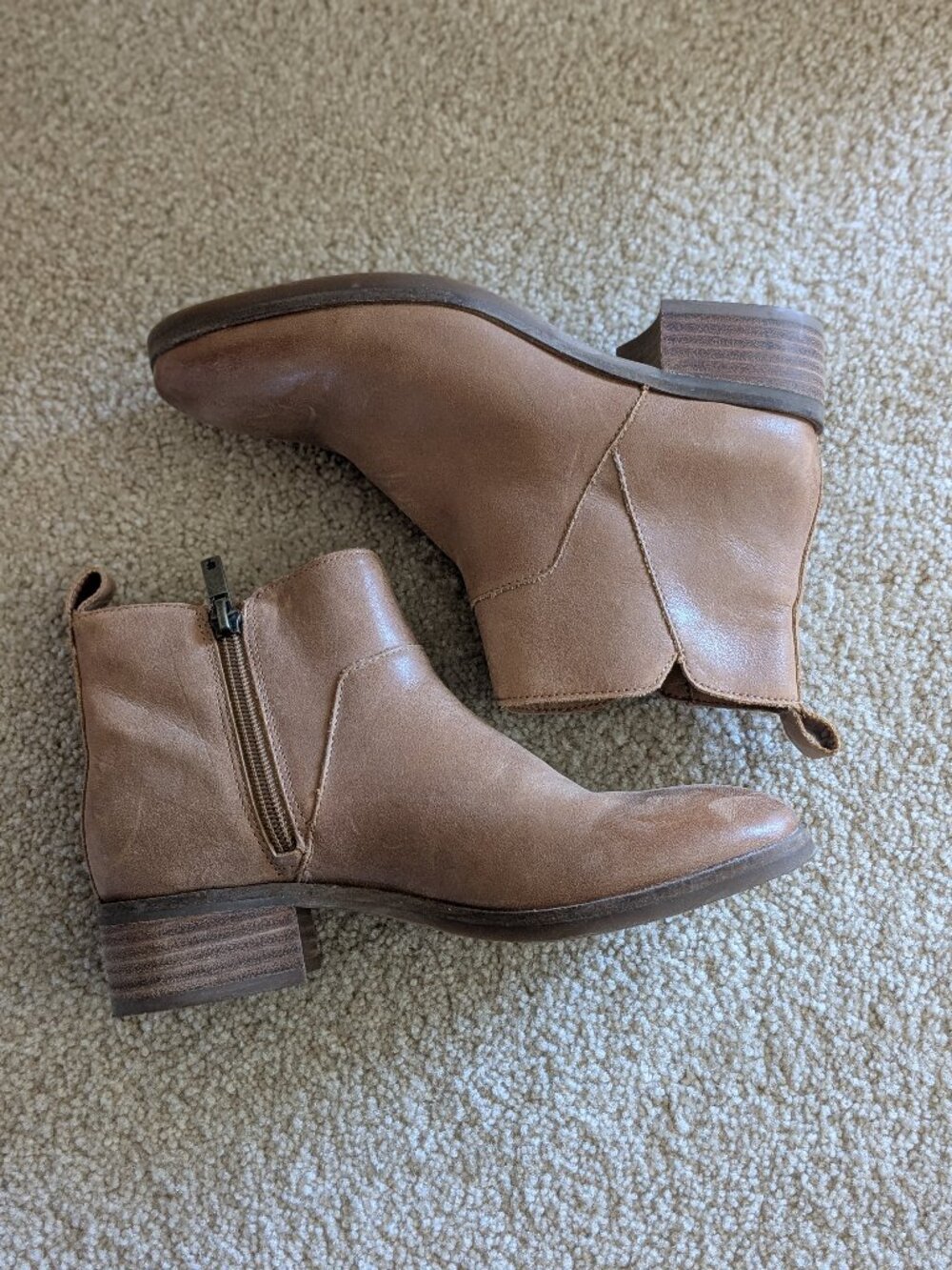Lucky Brand leather booties